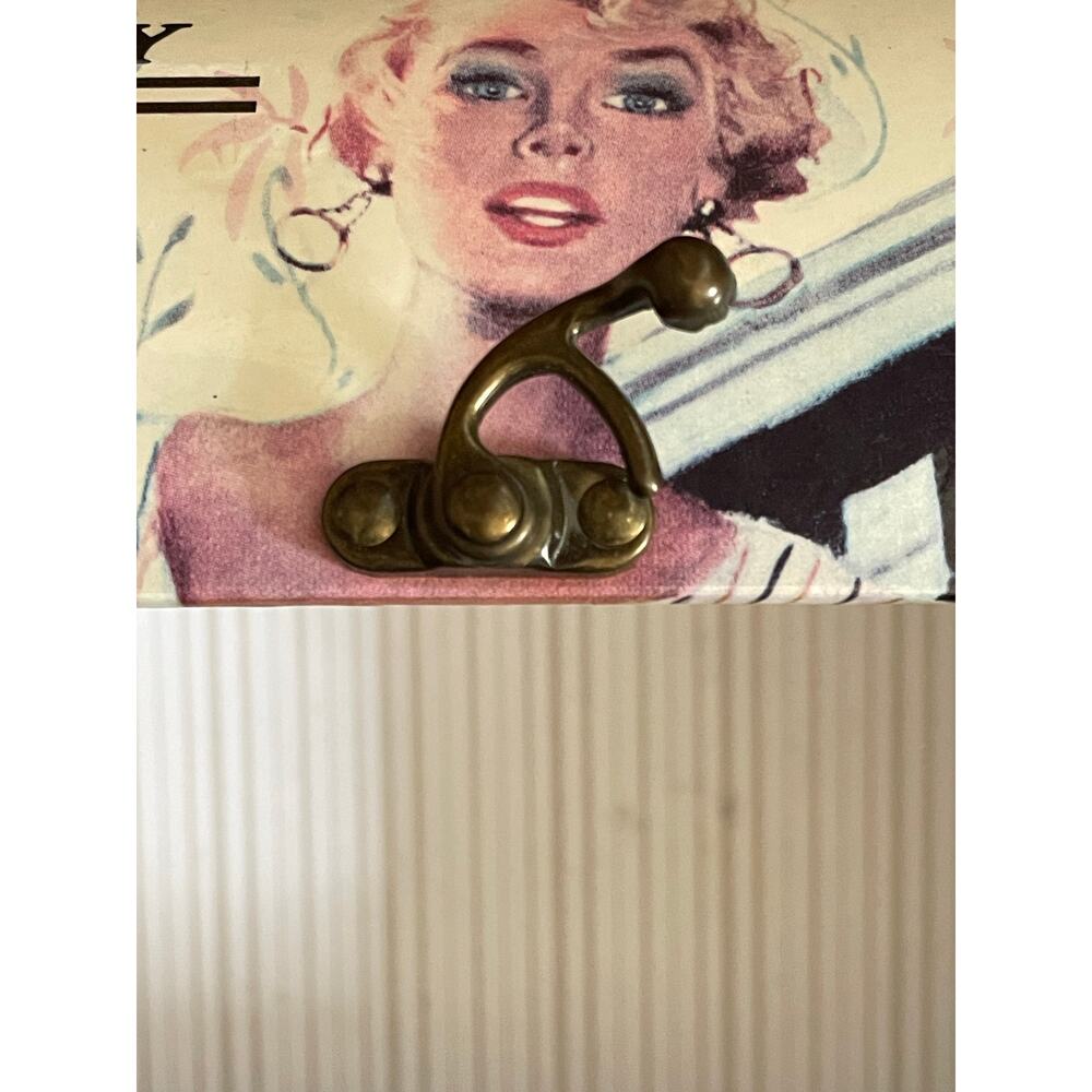 Saturday Evening Post Keepsake Multipurpose Hard Board Chest Box - Picture 7 of 9